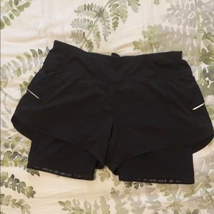 Athleta Shorts with built-in spandex